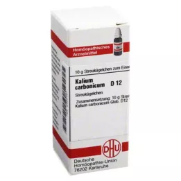 KALIUM CARBONICUM D 12 kulek, 10 g