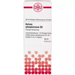 KALIUM PHOSPHORICUM D 3 Rozcieńczenie, 50 ml