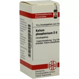 KALIUM PHOSPHORICUM D 6 kulek, 10 g