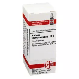 KALIUM PHOSPHORICUM D 6 kulek, 10 g
