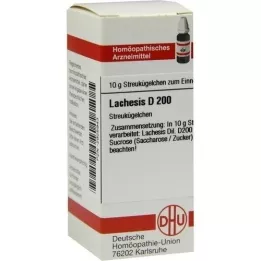 LACHESIS D 200 globulek, 10 g