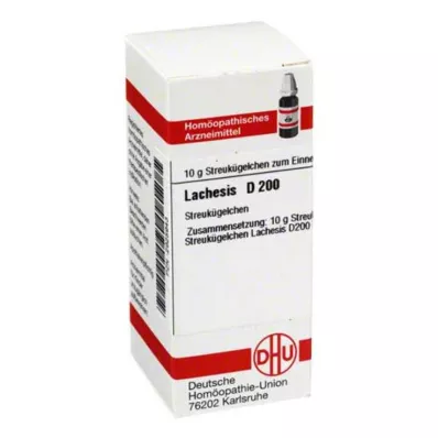 LACHESIS D 200 globulek, 10 g LACHESIS D 200 globulek, 10 g