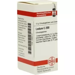 LEDUM C 200 globulek, 10 g