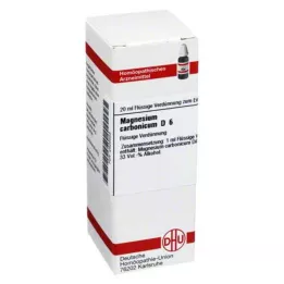 MAGNESIUM CARBONICUM D 6 Rozcieńczenie, 20 ml