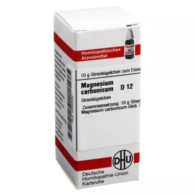 MAGNESIUM CARBONICUM D 12 kulek, 10 g