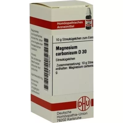 MAGNESIUM CARBONICUM D 30 kulek, 10 g