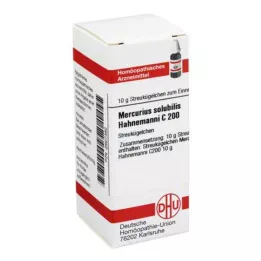 MERCURIUS SOLUBILIS Hahnemanni C 200 globulek, 10 g