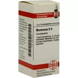 MEZEREUM D 4 globulki, 10 g