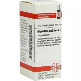 MYRISTICA SEBIFERA D 4 globulki, 10 g