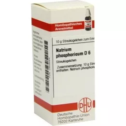 NATRIUM PHOSPHORICUM D 6 kulek, 10 g
