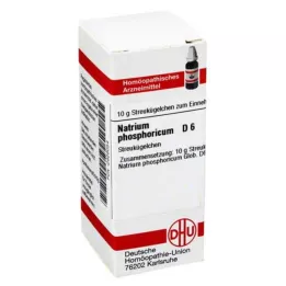 NATRIUM PHOSPHORICUM D 6 kulek, 10 g