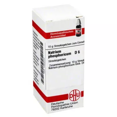 NATRIUM PHOSPHORICUM D 6 kulek, 10 g NATRIUM PHOSPHORICUM D 6 kulek, 10 g