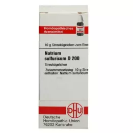 NATRIUM SULFURICUM C 200 globulek, 10 g