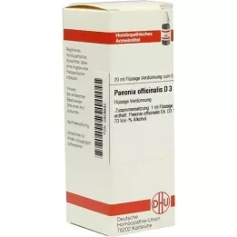 PAEONIA OFFICINALIS D 3 Rozcieńczenie, 20 ml