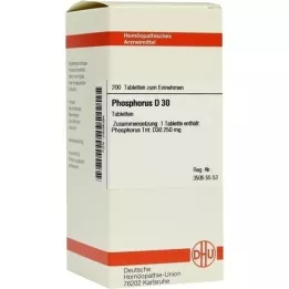 PHOSPHORUS Tabletki D 30, 200 szt