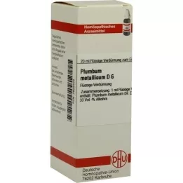 PLUMBUM METALLICUM D 6 Rozcieńczenie, 20 ml