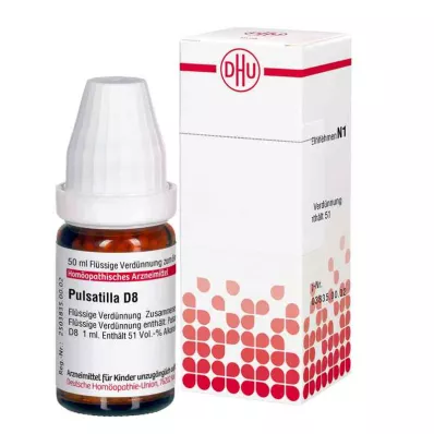PULSATILLA Rozcieńczenie D 8, 50 ml PULSATILLA Rozcieńczenie D 8, 50 ml