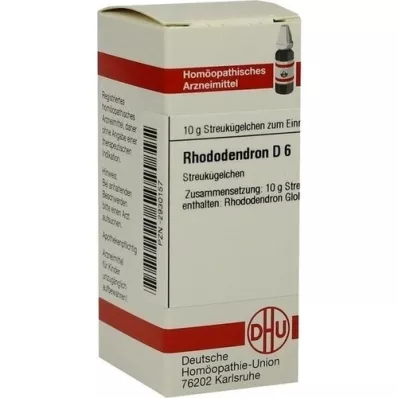 RHODODENDRON D 6 kulek, 10 g