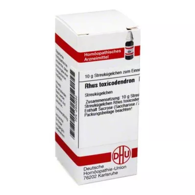 RHUS TOXICODENDRON D 200 globulek, 10 g RHUS TOXICODENDRON D 200 globulek, 10 g