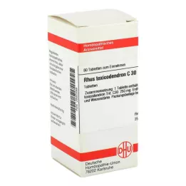 RHUS TOXICODENDRON C 30 tabletek, 80 szt