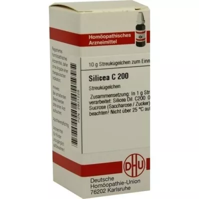 SILICEA C 200 globulek, 10 g