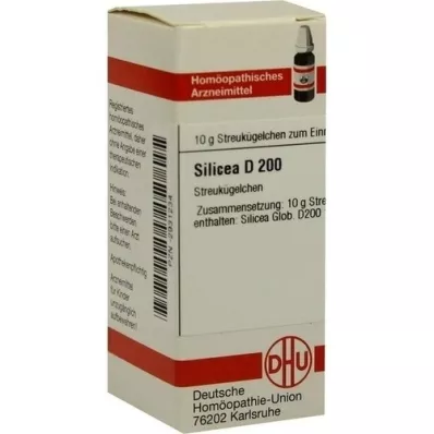 SILICEA D 200 globulek, 10 g
