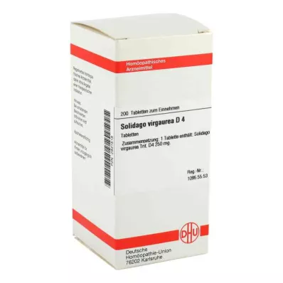 SOLIDAGO VIRGAUREA D 4 tabletki, 200 szt SOLIDAGO VIRGAUREA D 4 tabletki, 200 szt