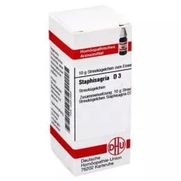 STAPHISAGRIA D 3 globulki, 10 g