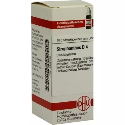STROPHANTHUS D 4 globulki, 10 g