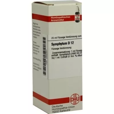 SYMPHYTUM D 12 Rozcieńczenie, 20 ml