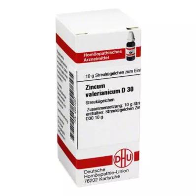 ZINCUM VALERIANICUM D 30 kulek, 10 g ZINCUM VALERIANICUM D 30 kulek, 10 g