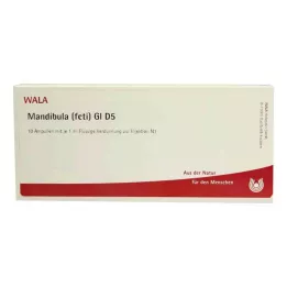 MANDIBULA feti GL D 5 ampułek, 10X1 ml