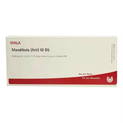 MANDIBULA feti GL D 5 ampułek, 10X1 ml MANDIBULA feti GL D 5 ampułek, 10X1 ml