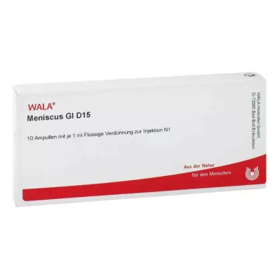 MENISCUS GL D 15 Ampułki, 10 x 1 ml MENISCUS GL D 15 Ampułki, 10 x 1 ml