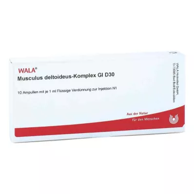 MUSCULUS DELTOIDEUS Complex GL D 30 ampułek, 10 x 1 ml
