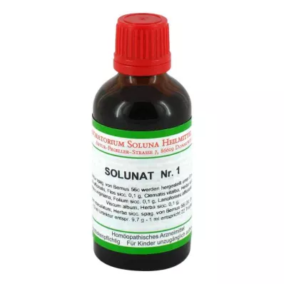 SOLUNAT Krople nr 1, 50 ml