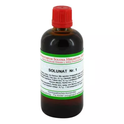 SOLUNAT Krople nr 1, 100 ml SOLUNAT Krople nr 1, 100 ml
