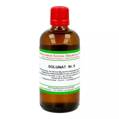 SOLUNAT Krople nr 6, 100 ml