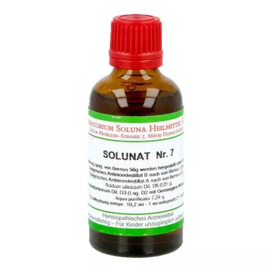 SOLUNAT Krople nr 7, 50 ml SOLUNAT Krople nr 7, 50 ml