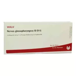 NERVUS GLOSSOPHARYNGEUS GL D 15 Ampułki, 10 x 1 ml