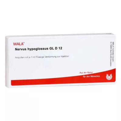NERVUS HYPOGLOSSUS GL D 12 ampułek, 10 x 1 ml NERVUS HYPOGLOSSUS GL D 12 ampułek, 10 x 1 ml