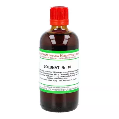 SOLUNAT Krople nr 10, 100 ml