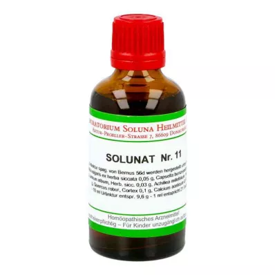 SOLUNAT Krople nr 11, 50 ml