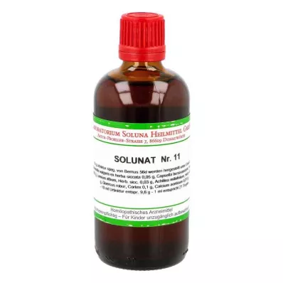 SOLUNAT Krople nr 11, 100 ml