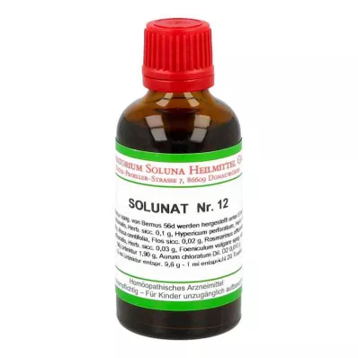 SOLUNAT Krople nr 12, 50 ml