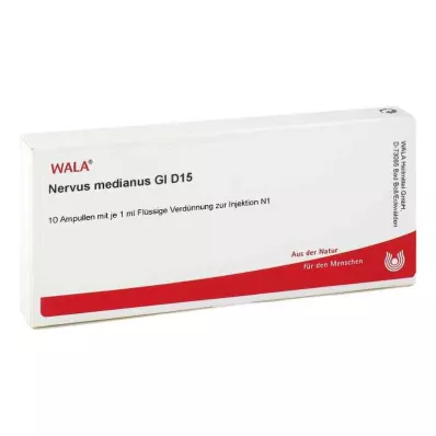 NERVUS MEDIANUS GL D 15 Ampułki, 10 x 1 ml