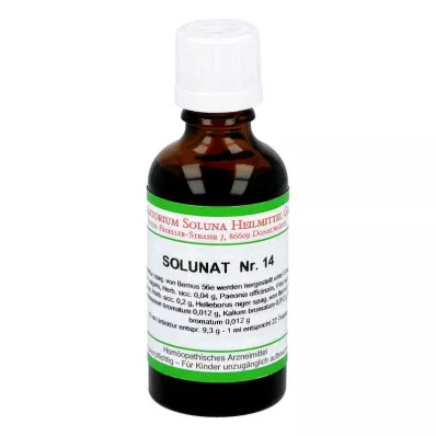 SOLUNAT Krople nr 14, 50 ml