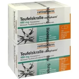 TEUFELSKRALLE-RATIOPHARM Tabletki powlekane, 200 szt