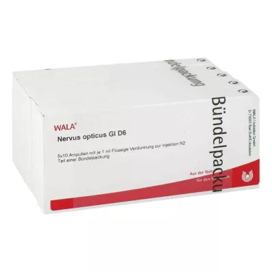 NERVUS OPTICUS GL D 6 ampułek, 50 x 1 ml NERVUS OPTICUS GL D 6 ampułek, 50 x 1 ml