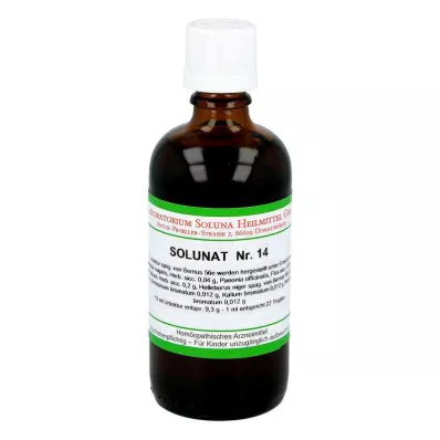 SOLUNAT Krople nr 14, 100 ml